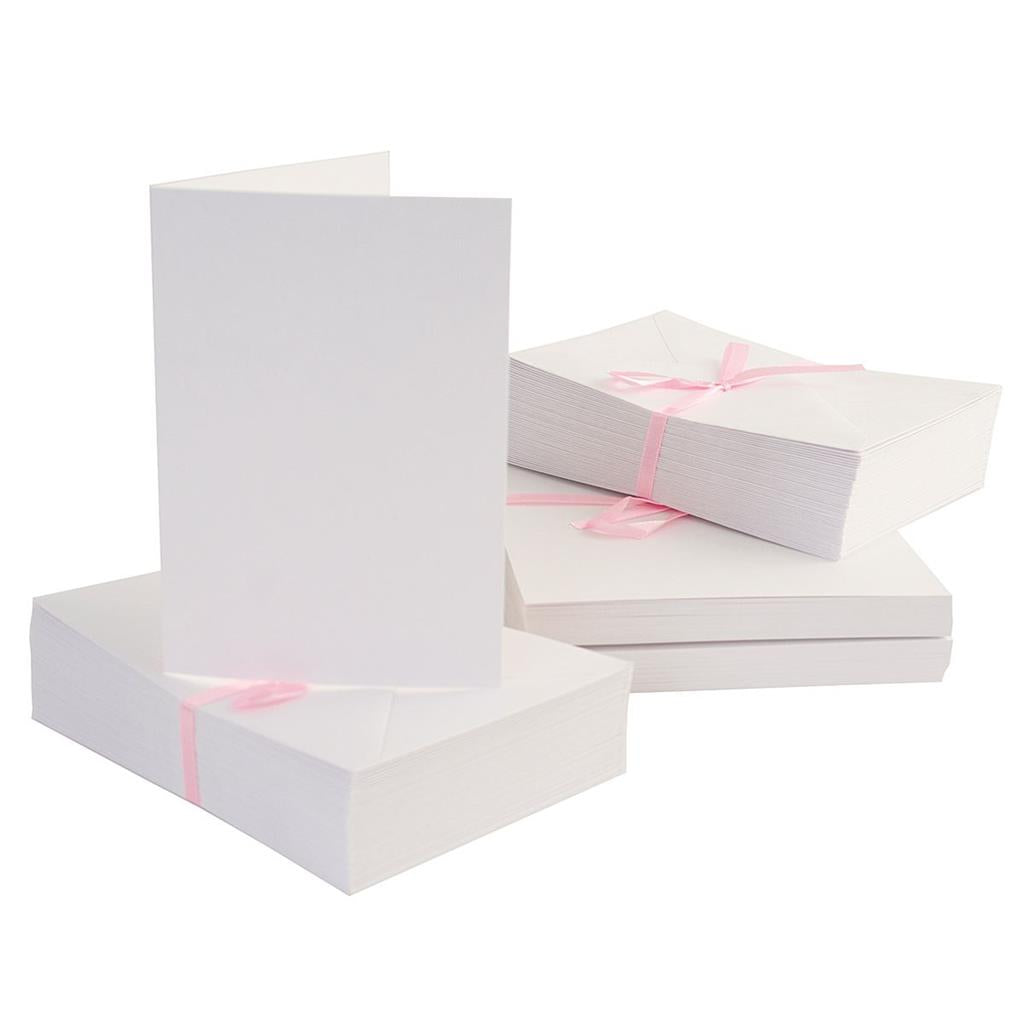 Anita's Cards & Envelopes A6 240gsm White (100pk)