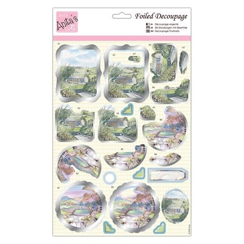 Anita's Foiled Decoupage - Scenic Views