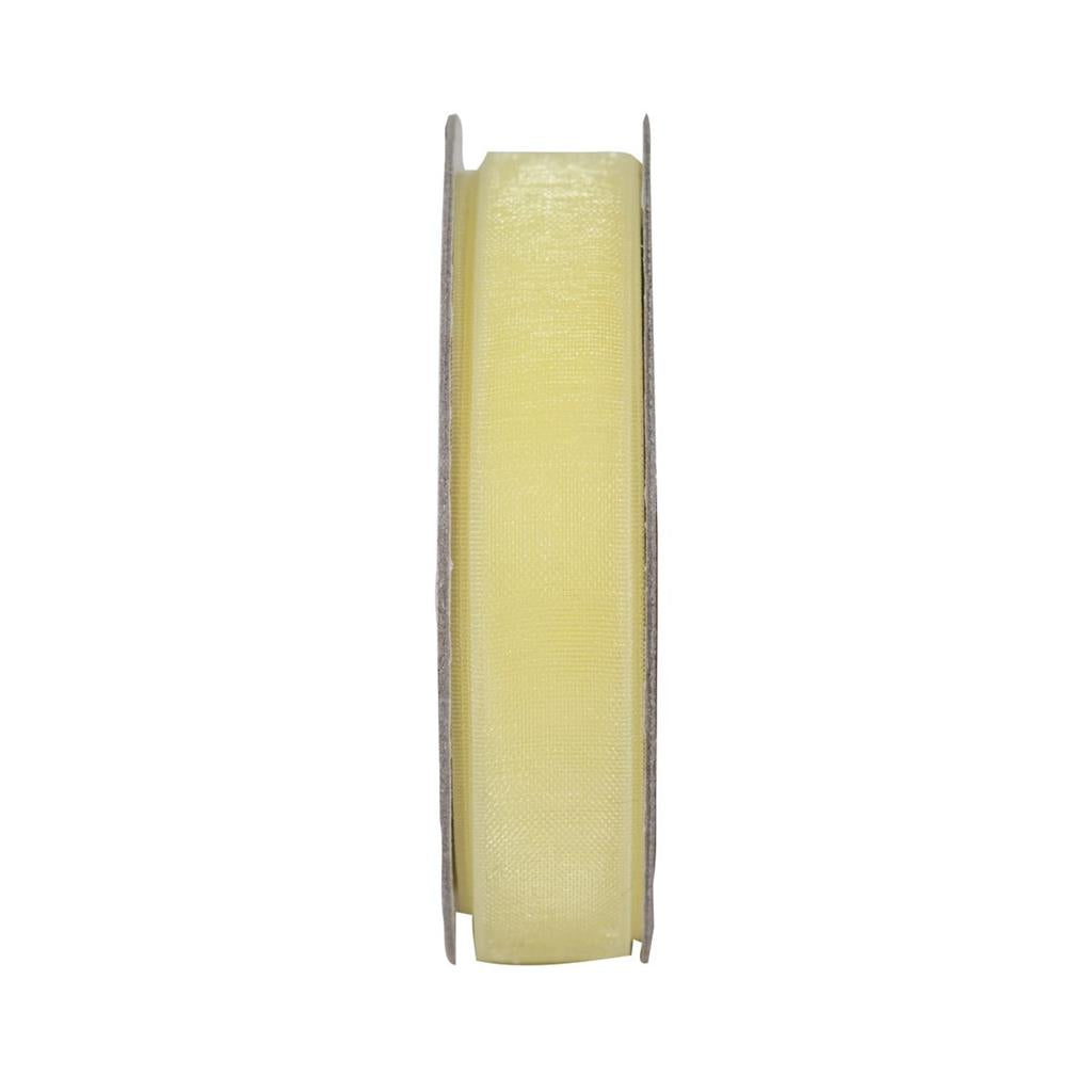 Anita's Organza Ribbon 3m - Lemon Drop