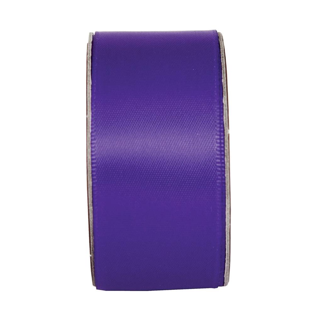 Anita's Wide Satin Ribbon 3m - Deep Purple