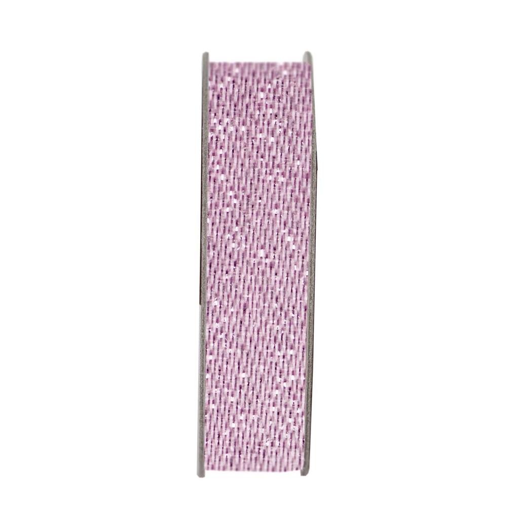 Anita's Glitter Satin Ribbon 3m - Soft Pink