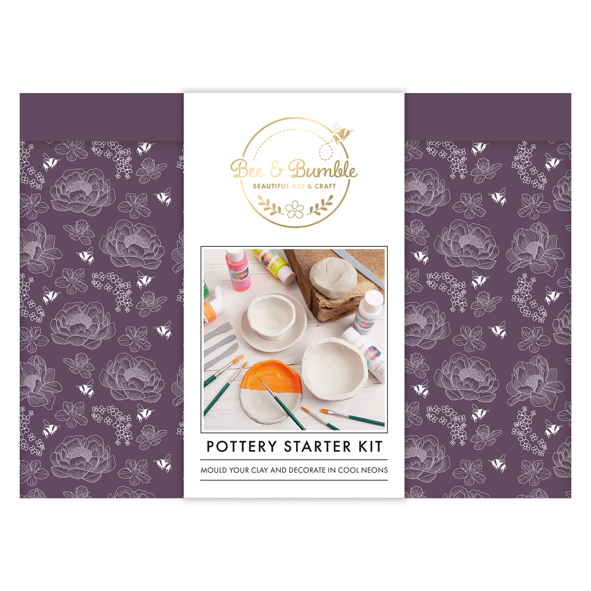 Bee & Bumble Pottery Starter Kit - Neon