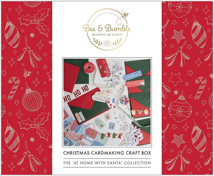 Bee & Bumble Christmas Cardmaking Kit - At Home with Santa