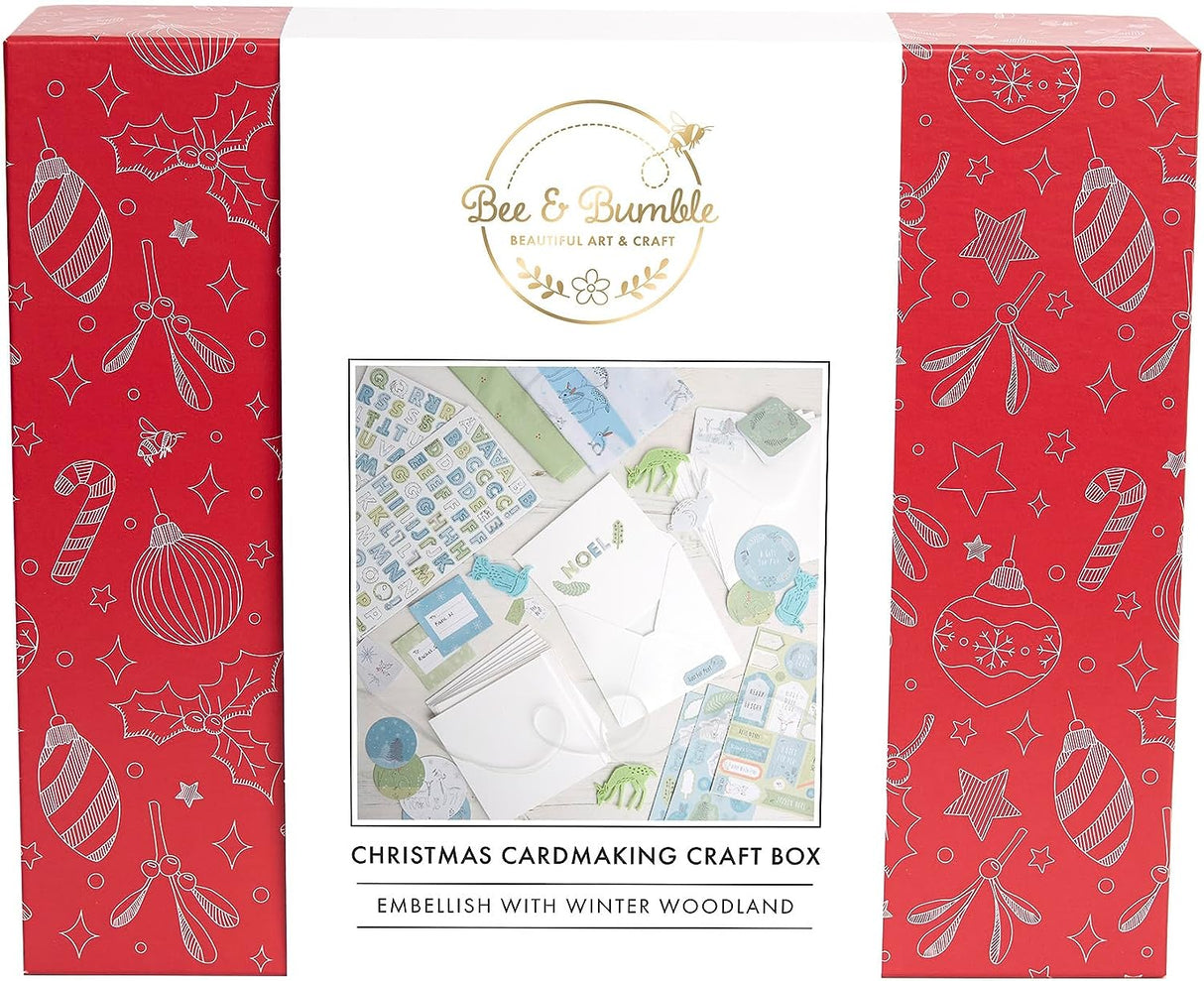 Bee & Bumble Christmas Cardmaking Kit - Winter Wonderland