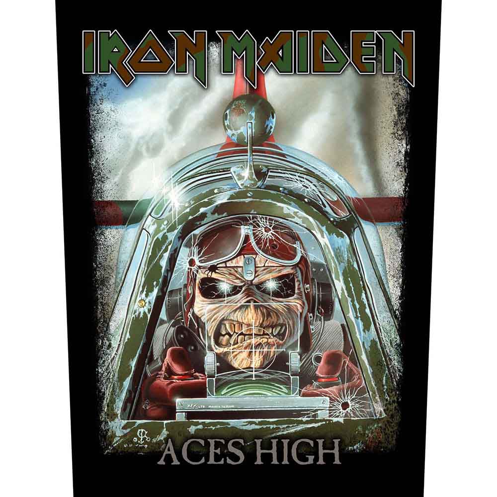 Iron Maiden Back Patch Aces High
