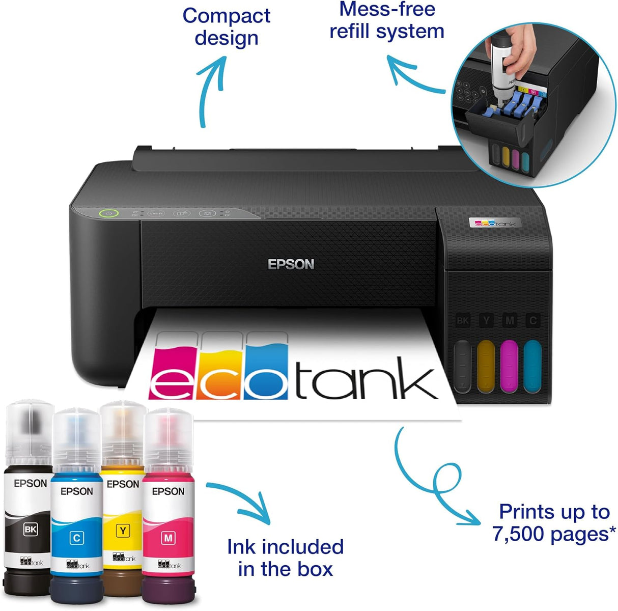 Epson EcoTank ET-1810 A4 Colour Inkjet Printer