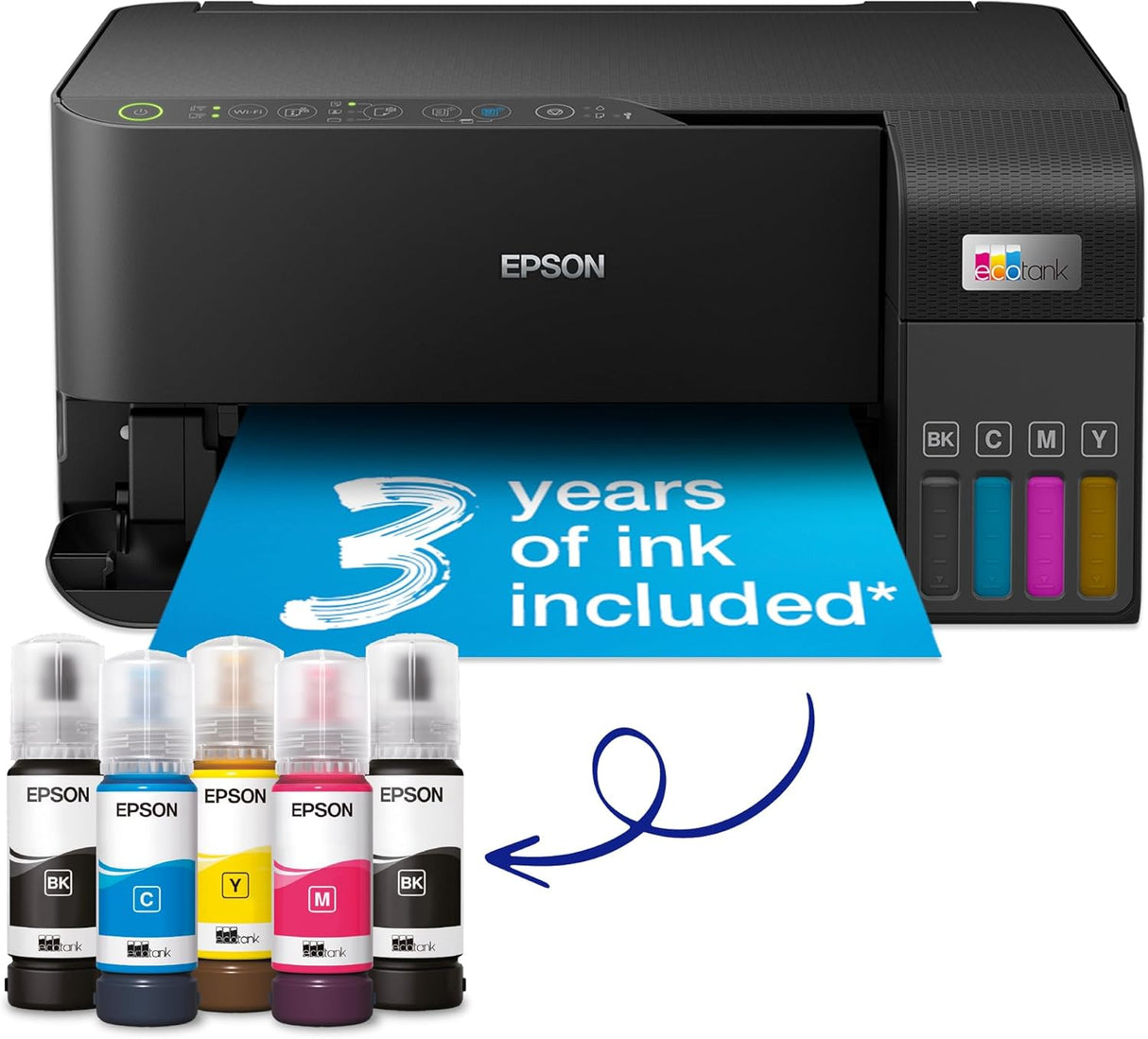 Epson EcoTank ET-2830 A4 Multifunction Colour Inkjet Printer