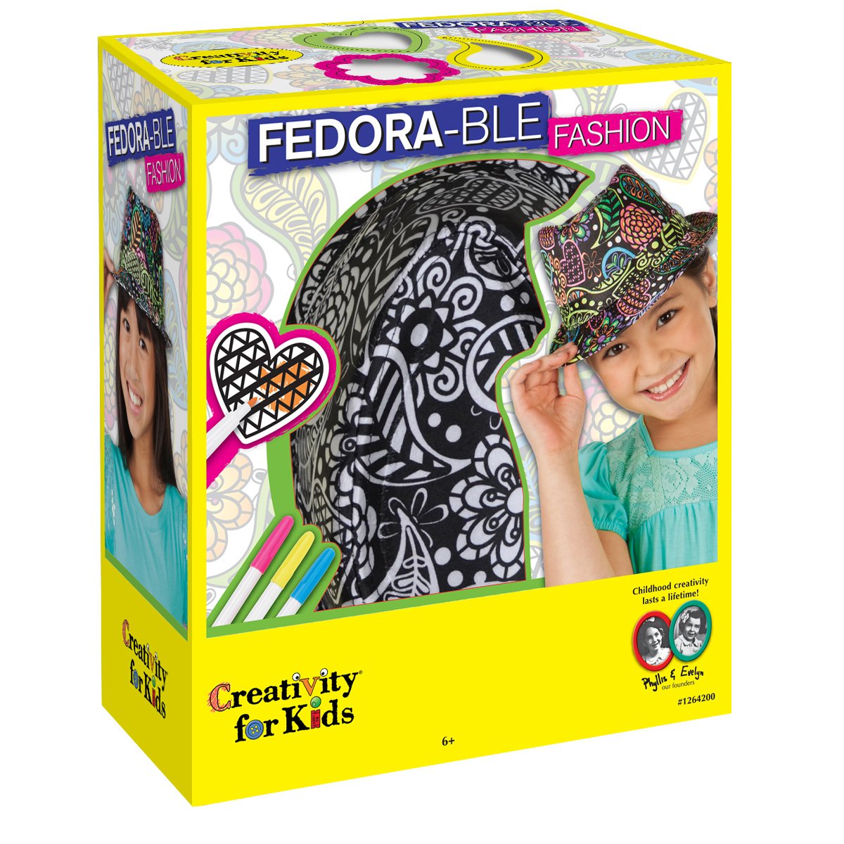 Creativity for Kids Fedora-ble Fashion