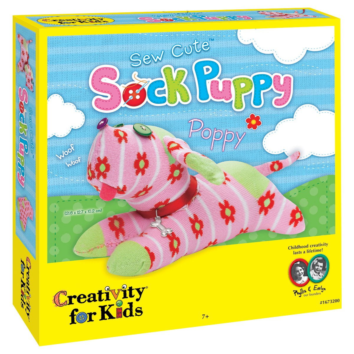 Creativity for Kids Sew Cute Sock Puppy