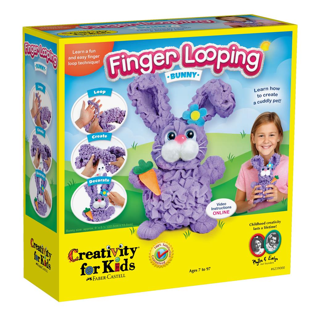 Creativity for Kids Finger Looping Bunny