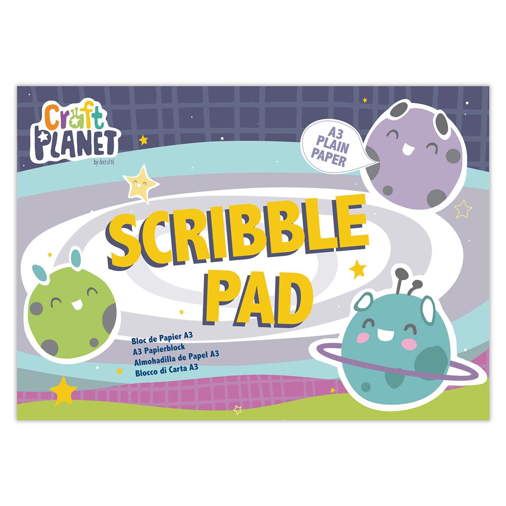 Craft Planet A3 Scribble Pad