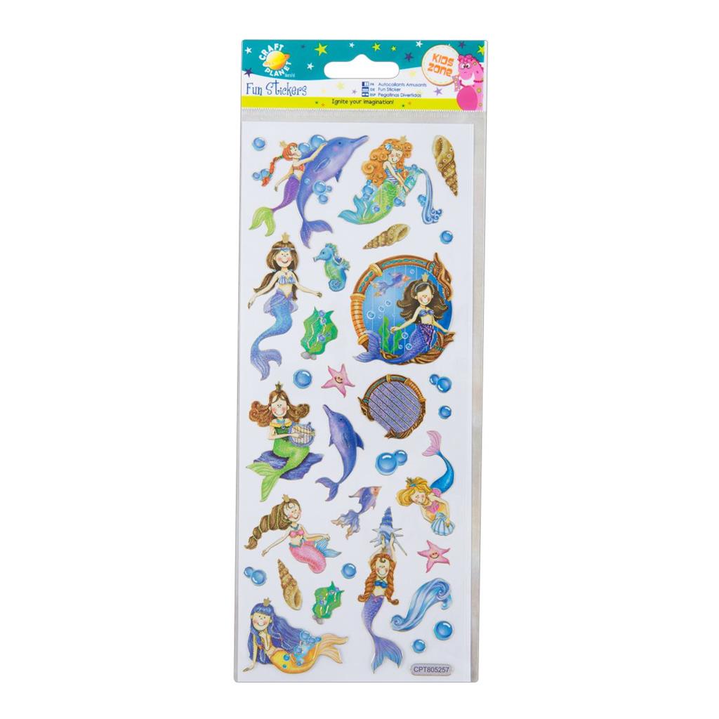 Craft Planet Fun Stickers - Mermaids 2