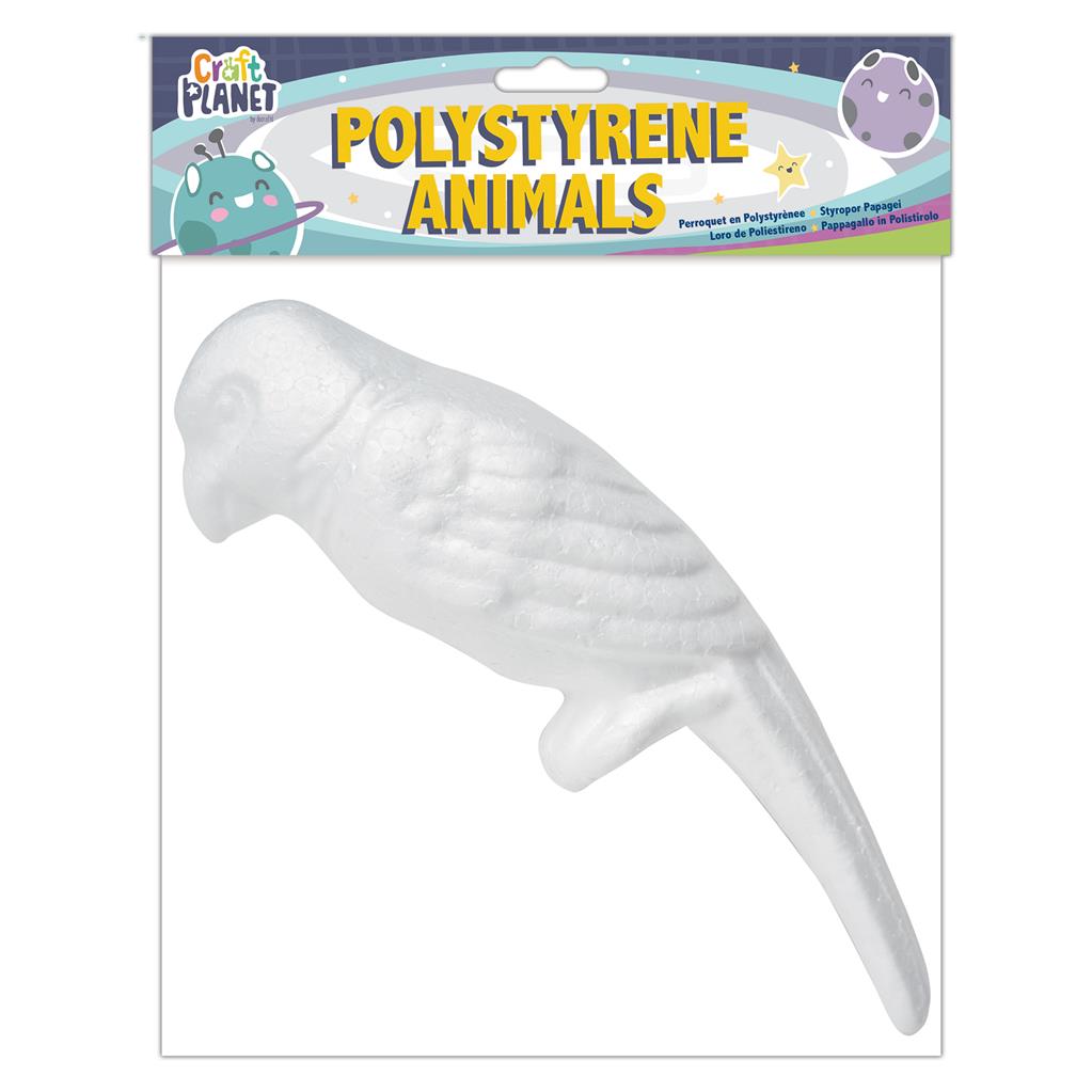 Craft Planet Polystyrene Parrot (1pk)