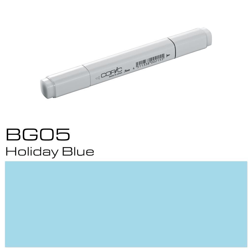 Copic Classic Marker Pen Holiday Blue (BG05)