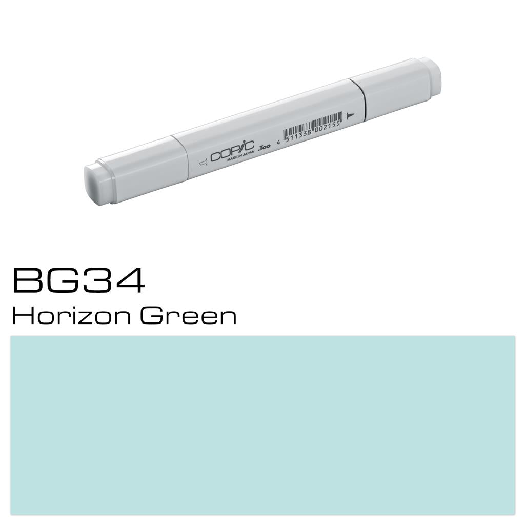 Copic Classic Marker Pen Horizon Green (BG34)