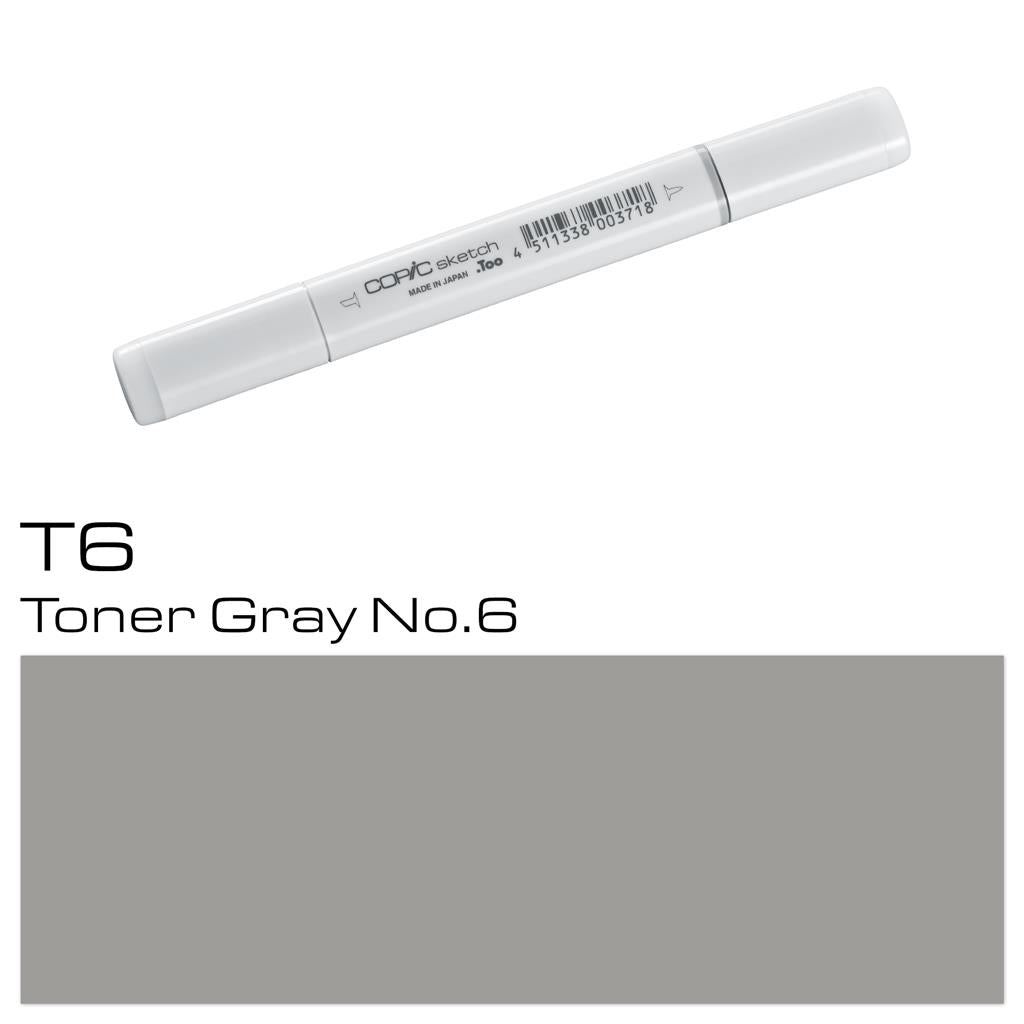 Copic Sketch Marker Pen Toner Gray No. 6 (T60