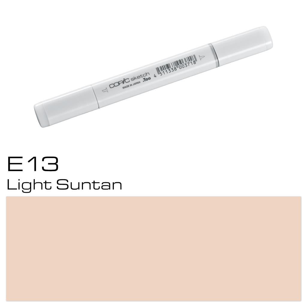 Copic Sketch Marker Pen Light Suntan (E13)