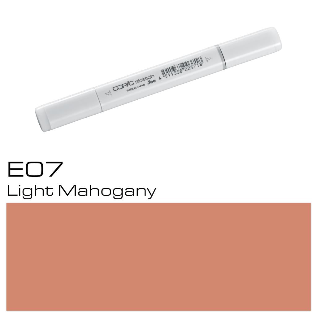 Copic Sketch Marker Pen Light Mahogany (E07)