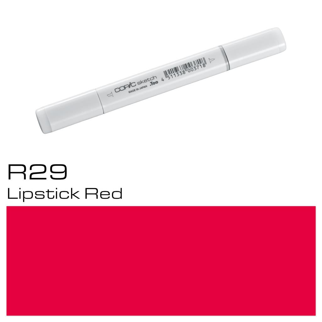 Copic Sketch Marker Pen Lipstick Red (R29)