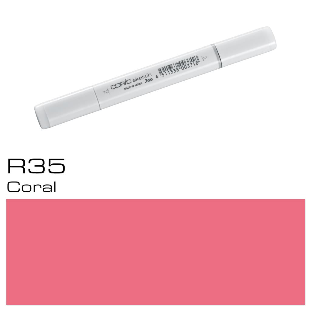 Copic Sketch Marker Pen Coral (R35)