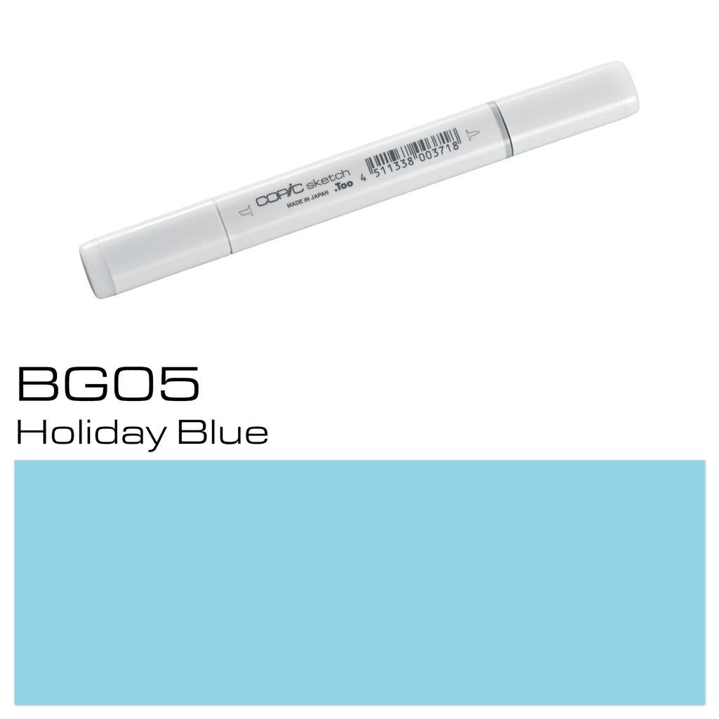 Copic Sketch Marker Pen Holiday Blue (BG05)