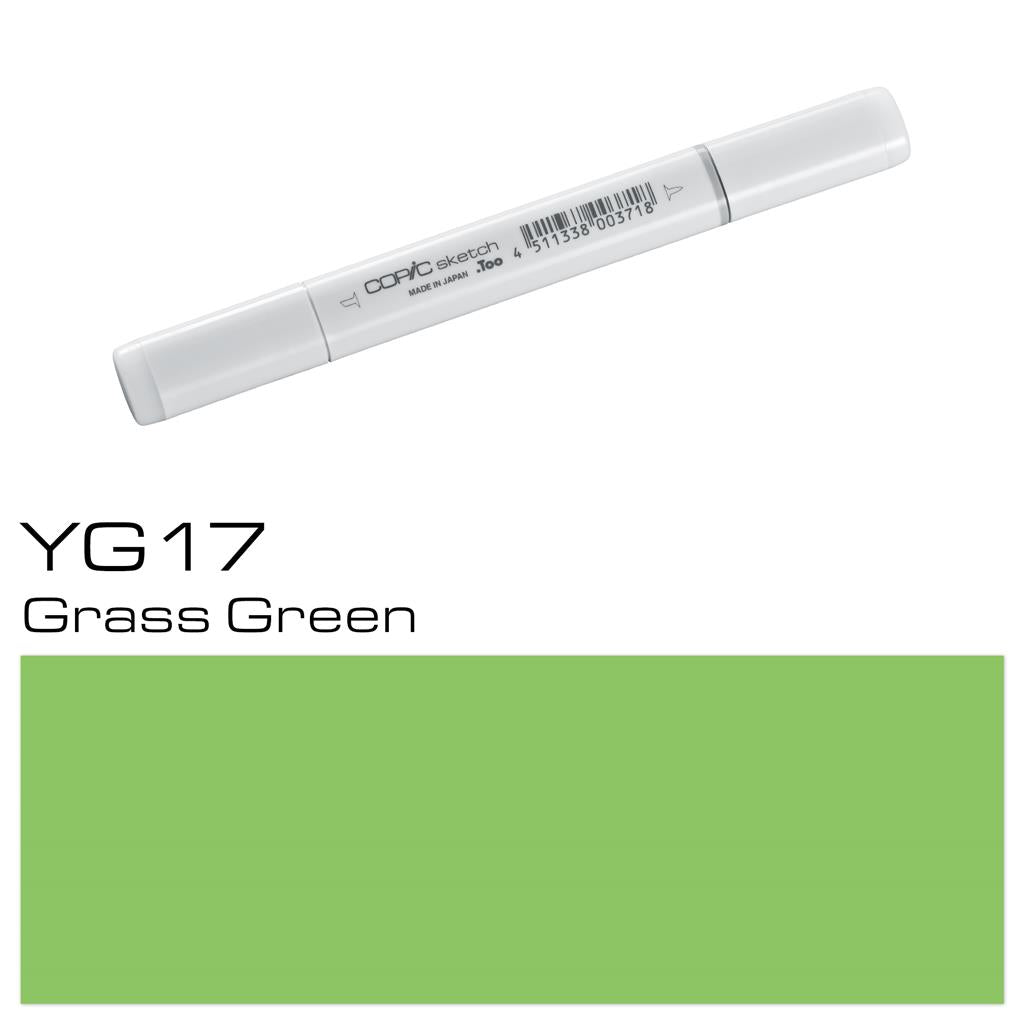 Copic Sketch Marker Pen Grass Green (YG17)