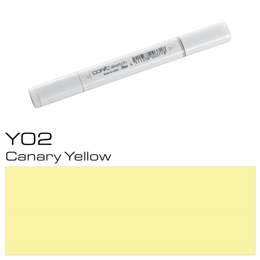 Copic Sketch Marker Pen Canary Yellow (Y02)