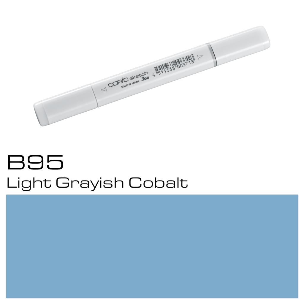 Copic Sketch Marker Pen Light Grayish Cobalt (B95)