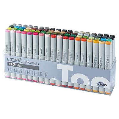 Copic Sketch Marker Pen Set C (72pc)