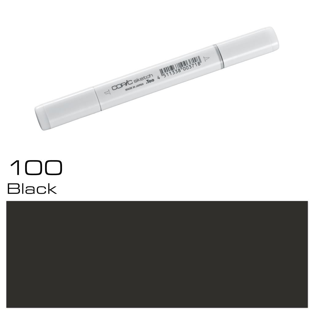 Copic Sketch Marker Pen Black (100)