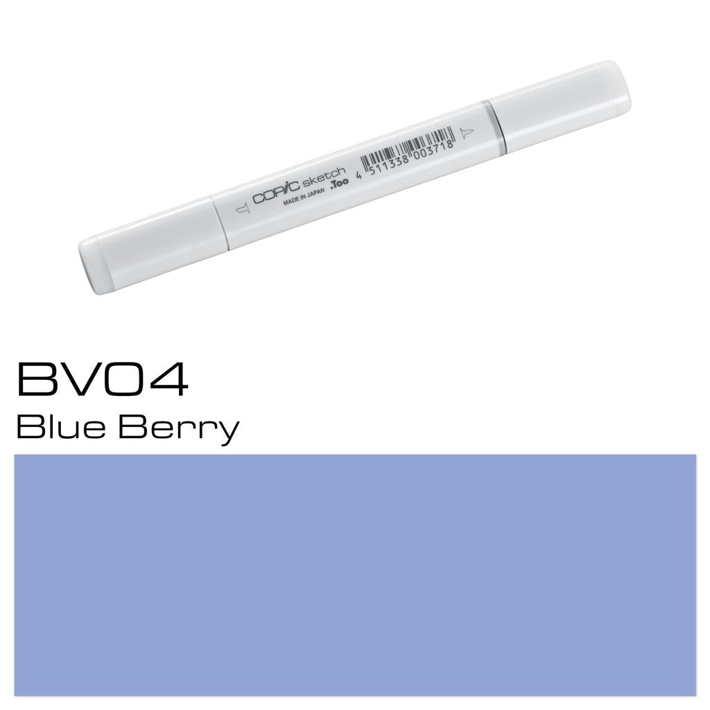 Copic Sketch Marker Pen Blue Berry (BV04)