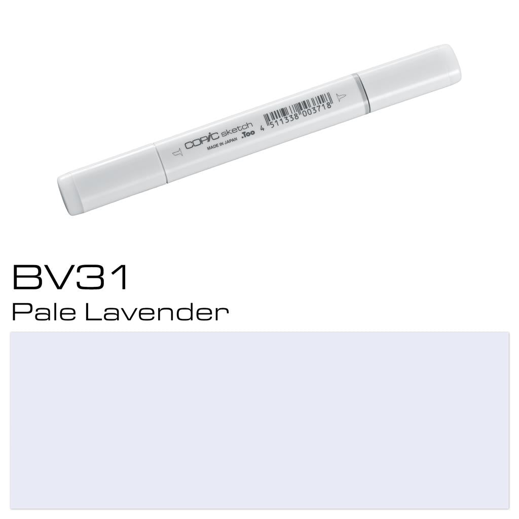 Copic Sketch Marker Pen Pale Lavender (BV31)