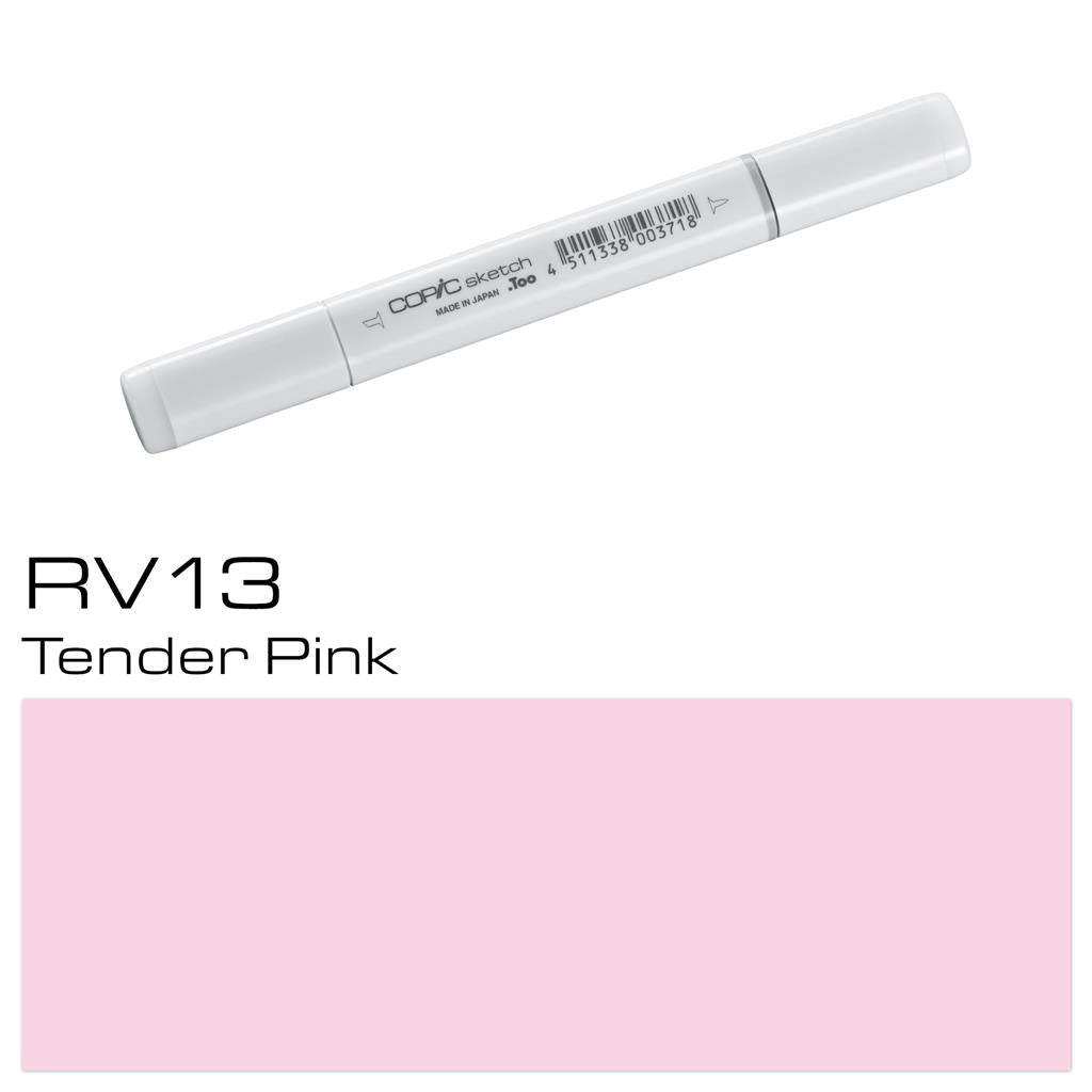 Copic Sketch Marker Pen Tender Pink (RV13)