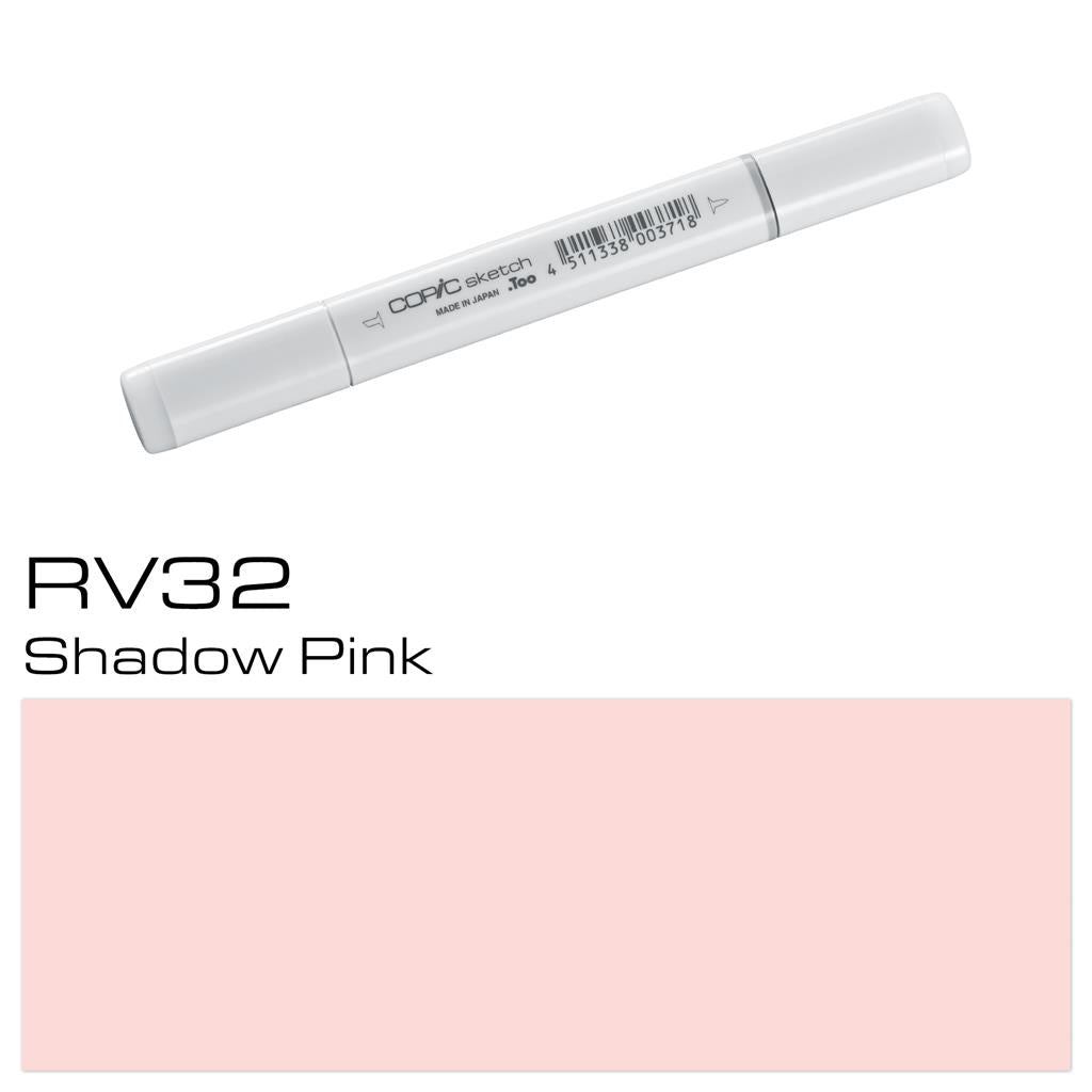 Copic Sketch Marker Pen Shadow Pink (RV32)