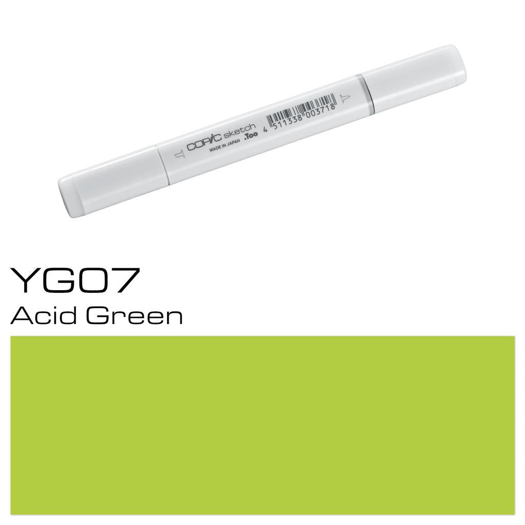 Copic Sketch Marker Pen Acid Green (YG07)