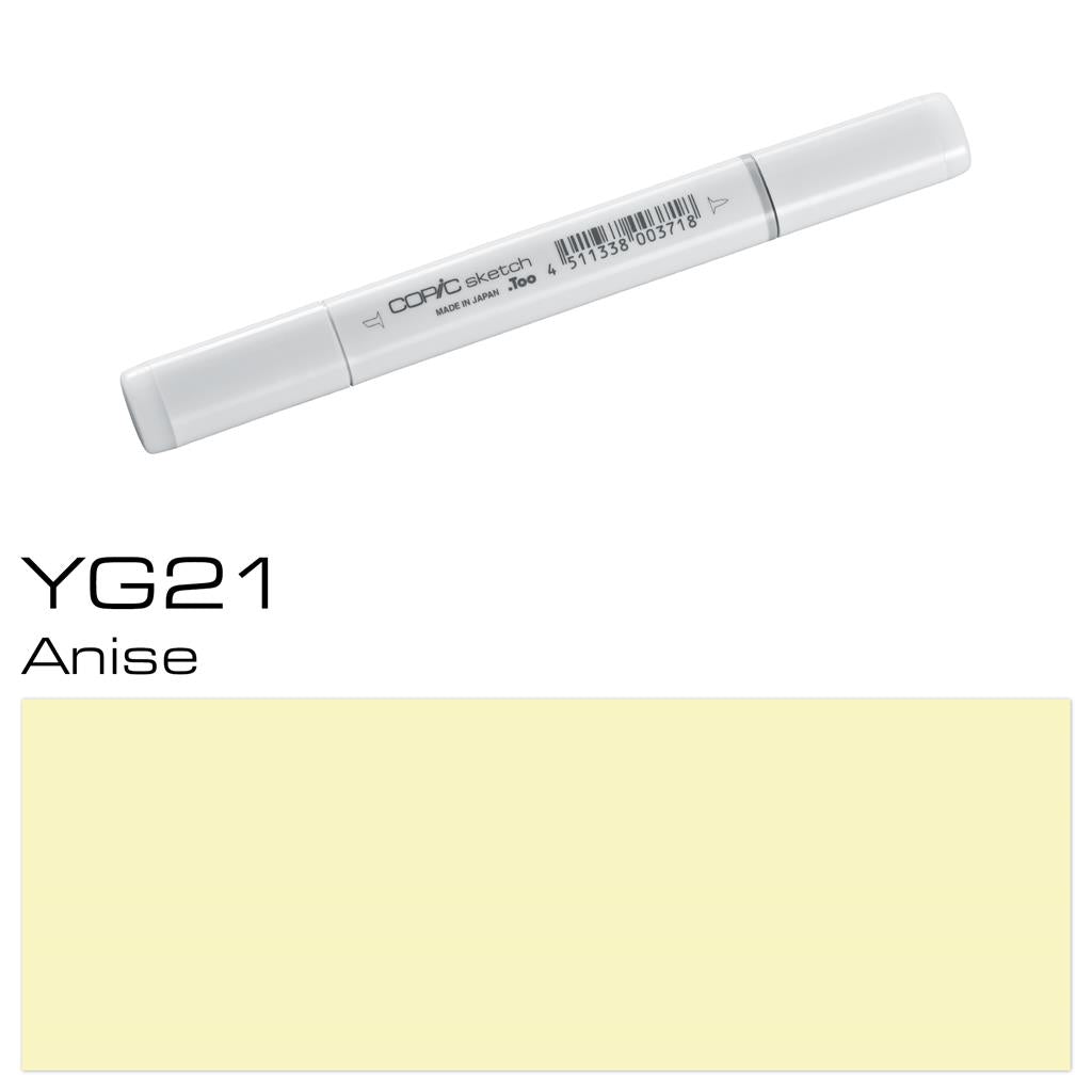 Copic Sketch Marker Pen Anise (YG21)