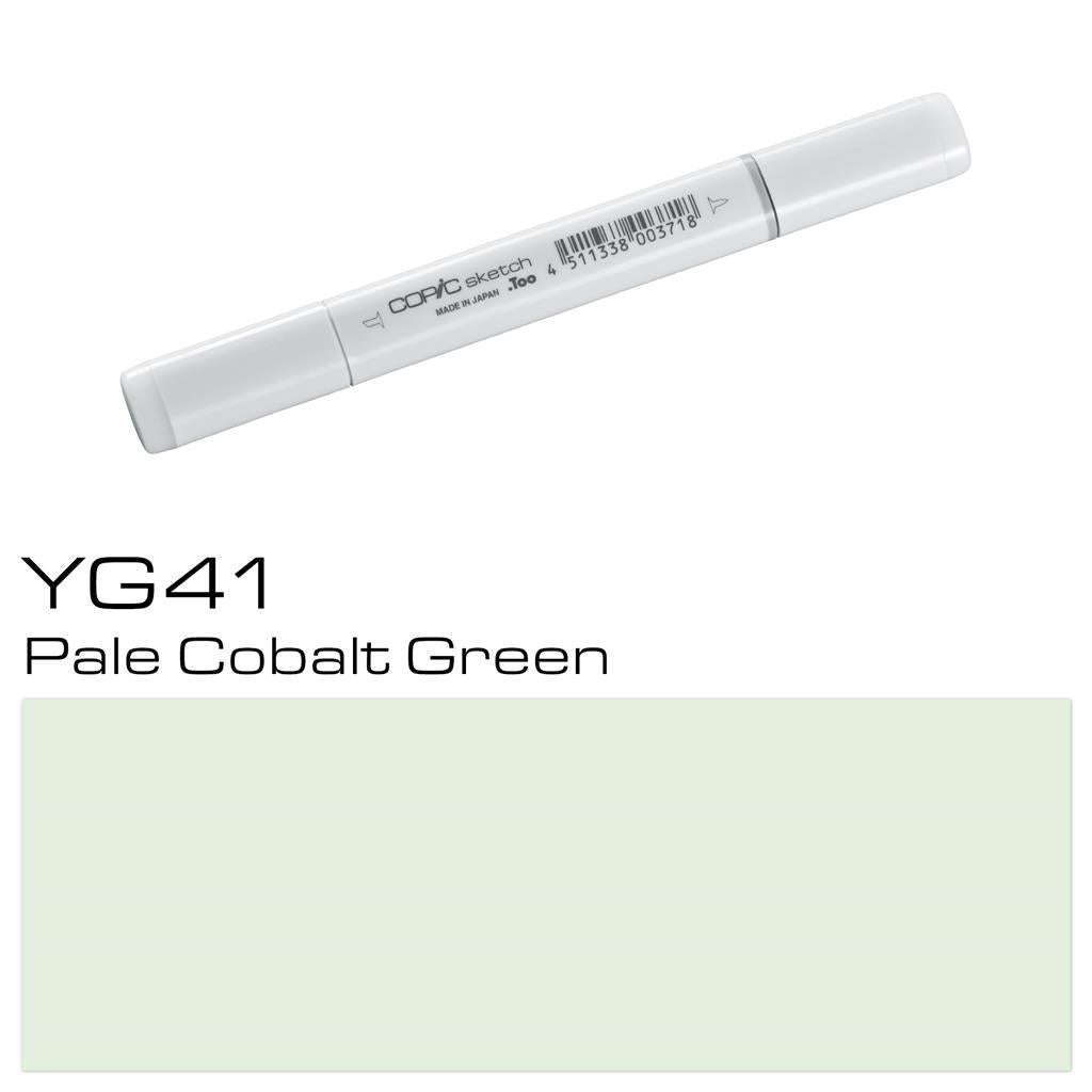 Copic Sketch Marker Pen Pale Cobalt Green (YG41)