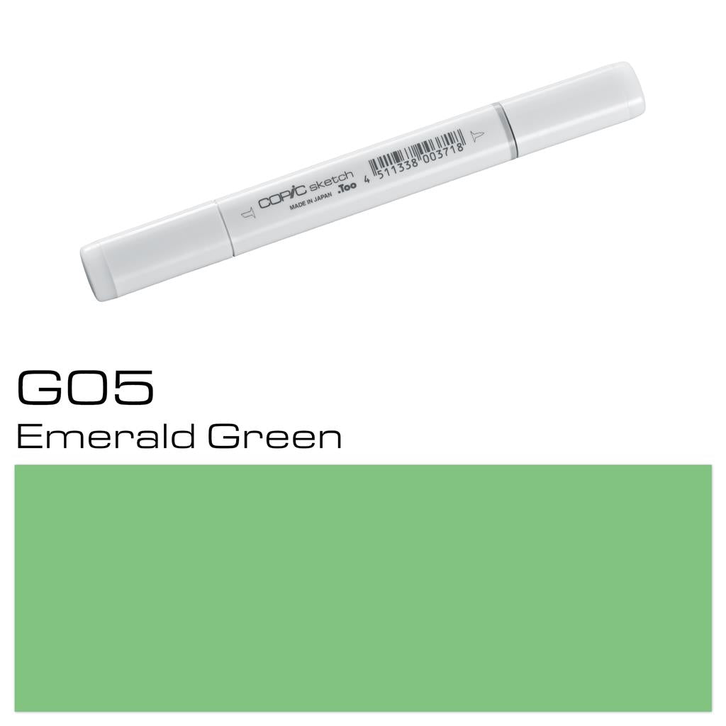 Copic Sketch Marker Pen Emerald Green (G05)