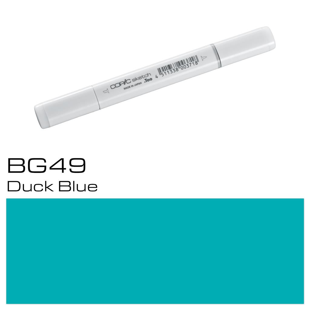 Copic Sketch Marker Pen Duck Blue (BG49)