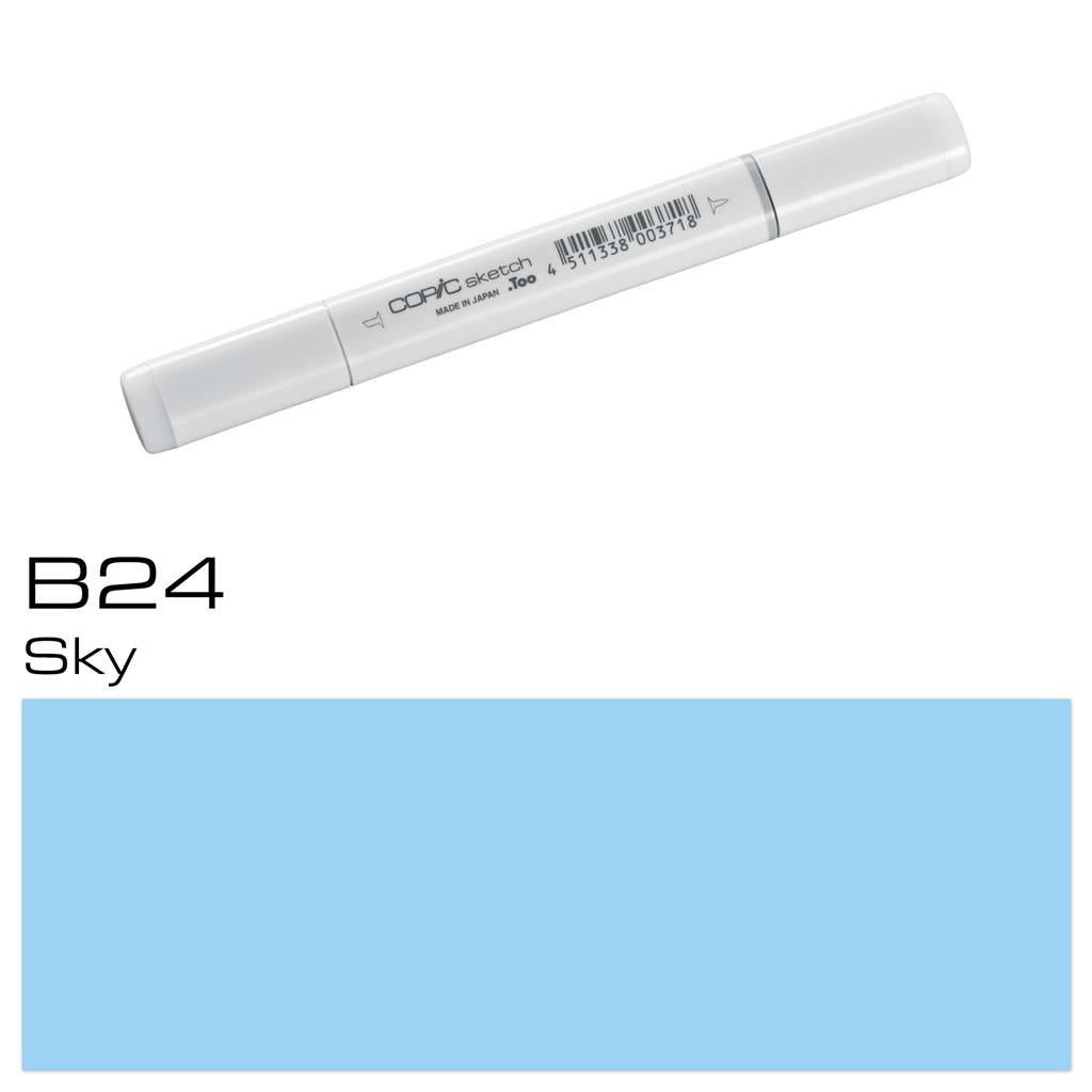 Copic Sketch Marker Pen Sky (B24)