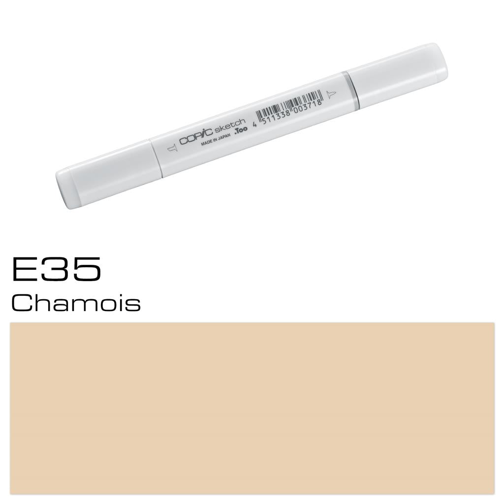 Copic Sketch Marker Pen Chamois (E35)