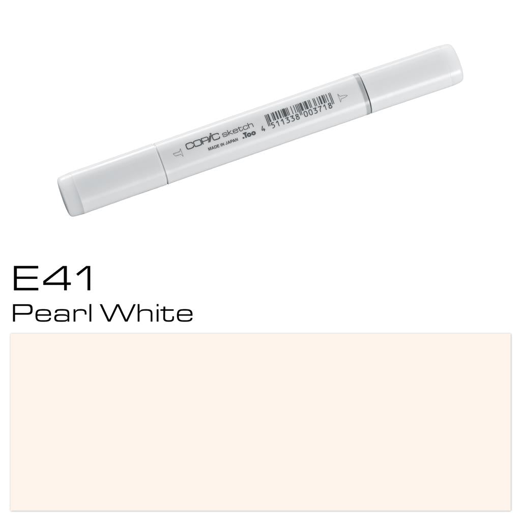 Copic Sketch Marker Pen Pearl White (E41)