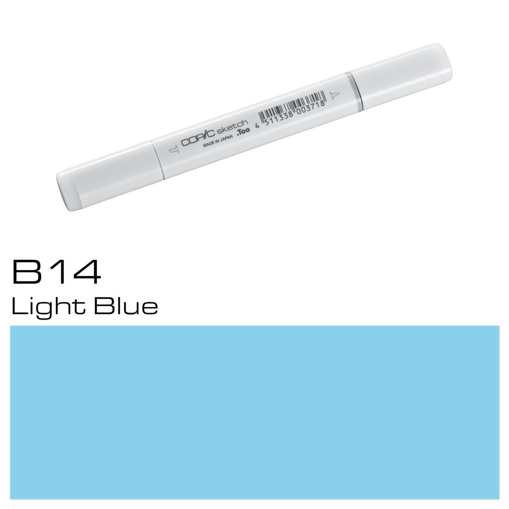 Copic Sketch Marker Pen Light Blue (B14)