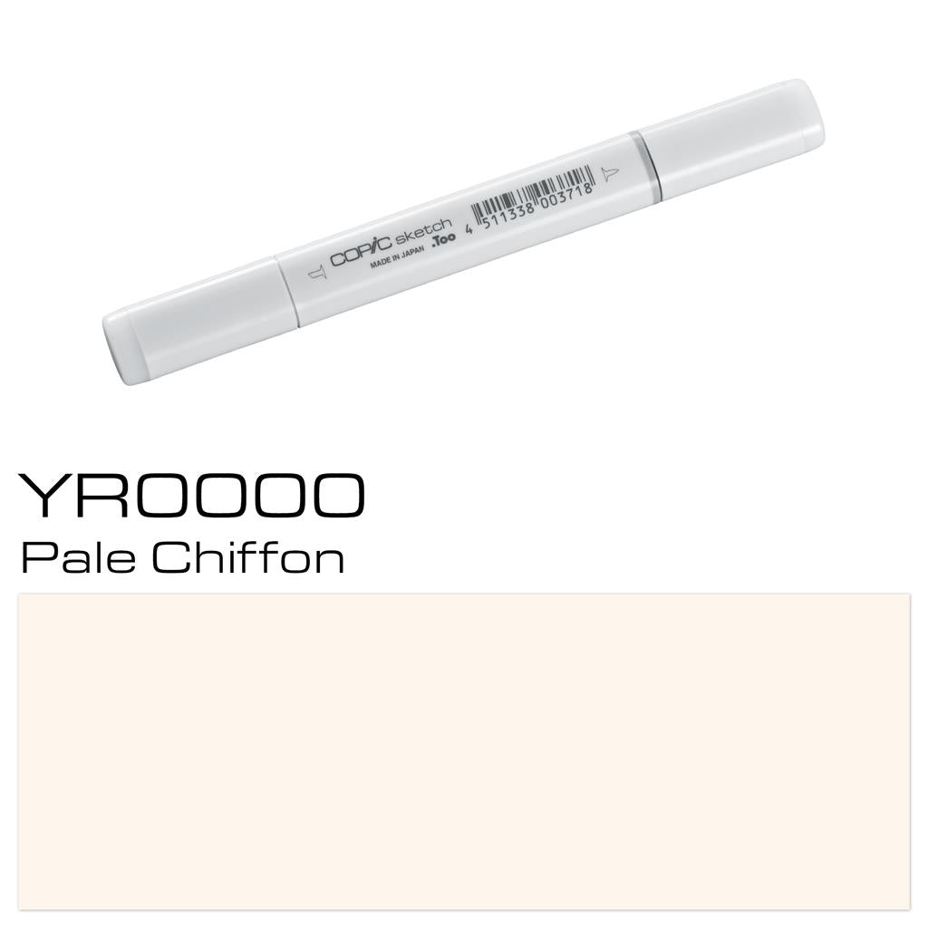 Copic Sketch Marker Pen Pale Chiffon (YR0000)