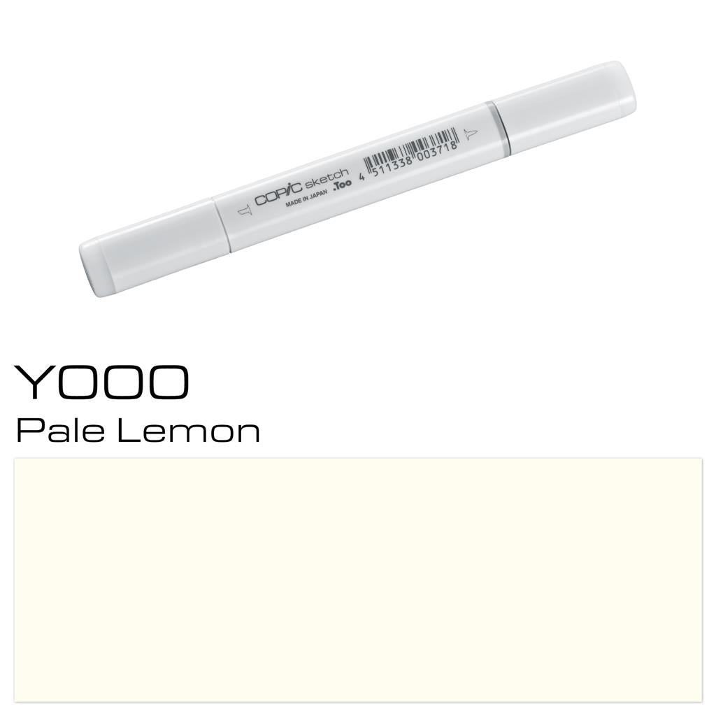 Copic Sketch Marker Pen Pale Lemon (Y000)