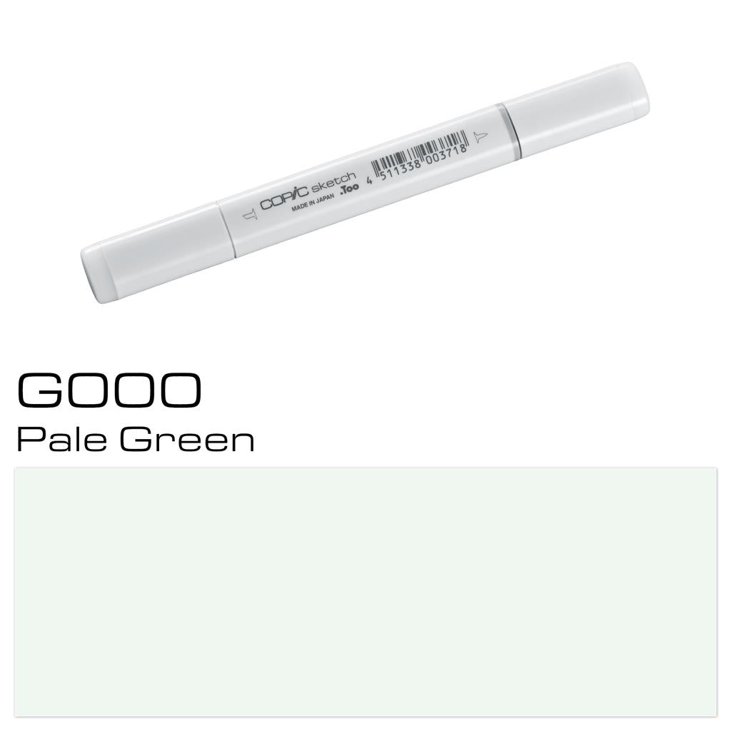 Copic Sketch Marker Pen Pale Green (G000)