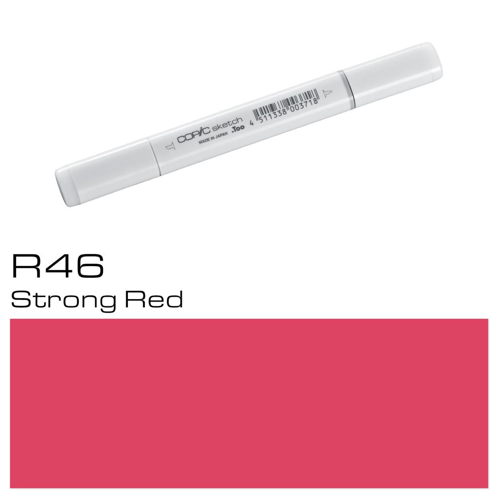 Copic Sketch Marker Pen Strong Red (R46)