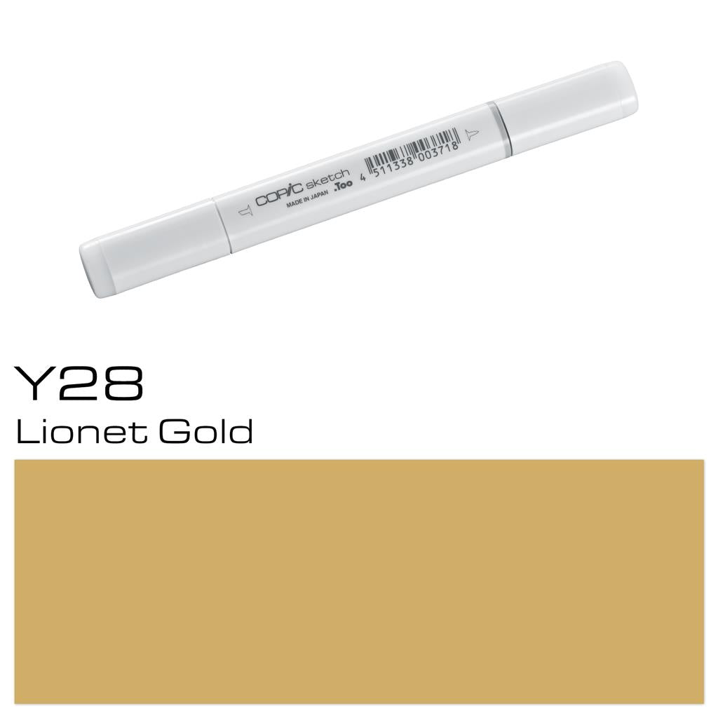 Copic Sketch Marker Pen Lionet Gold (Y28)