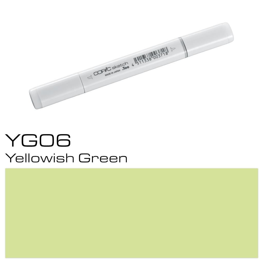 Copic Sketch Marker Pen Yellowish Green (YG06)