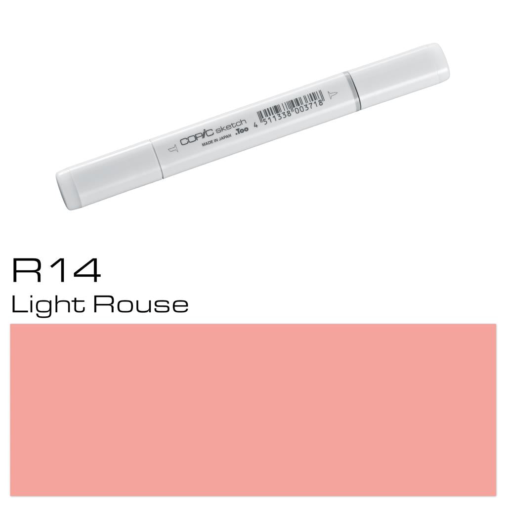 Copic Sketch Marker Pen Light Rouse (R14)